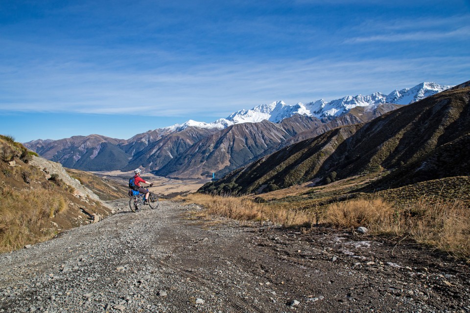 St James Cycle Trail Maling Pass 1308m wide shot credit Bevan Triebels